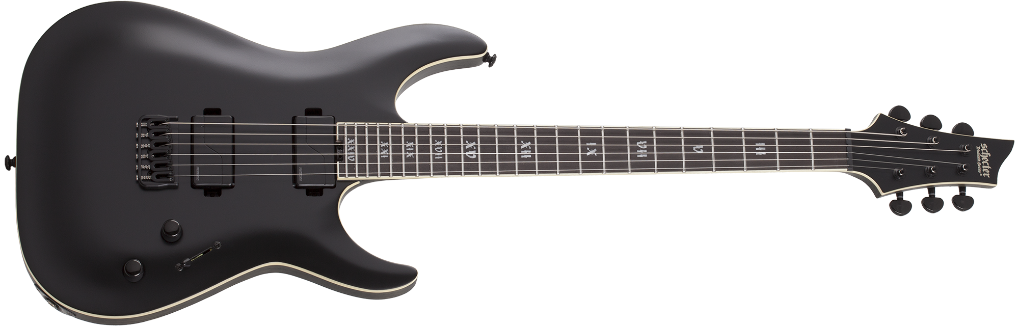 Schecter C-1 SLS Evil Twin : SLS ELITE C-1 EVIL TWIN SBK TILT