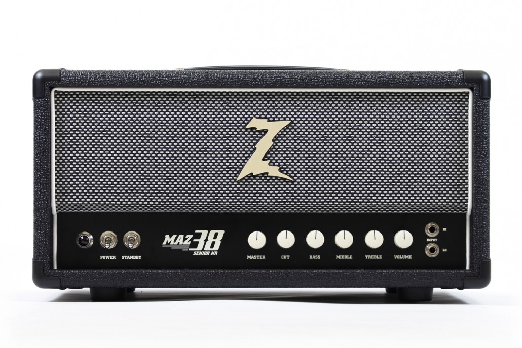 Dr. Z Amplification MAZ 38 NR MK. II Head : MAZ-38NR-head_blk-sp-1030x687