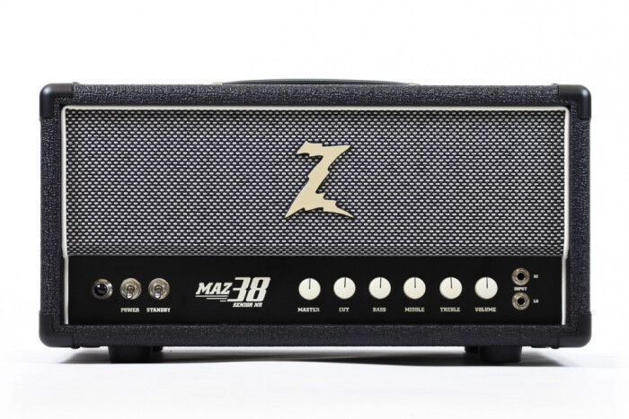 Dr. Z Amplification MAZ 38 NR MK. II Head : MAZ-38NR-head_blk-sp-1030x687