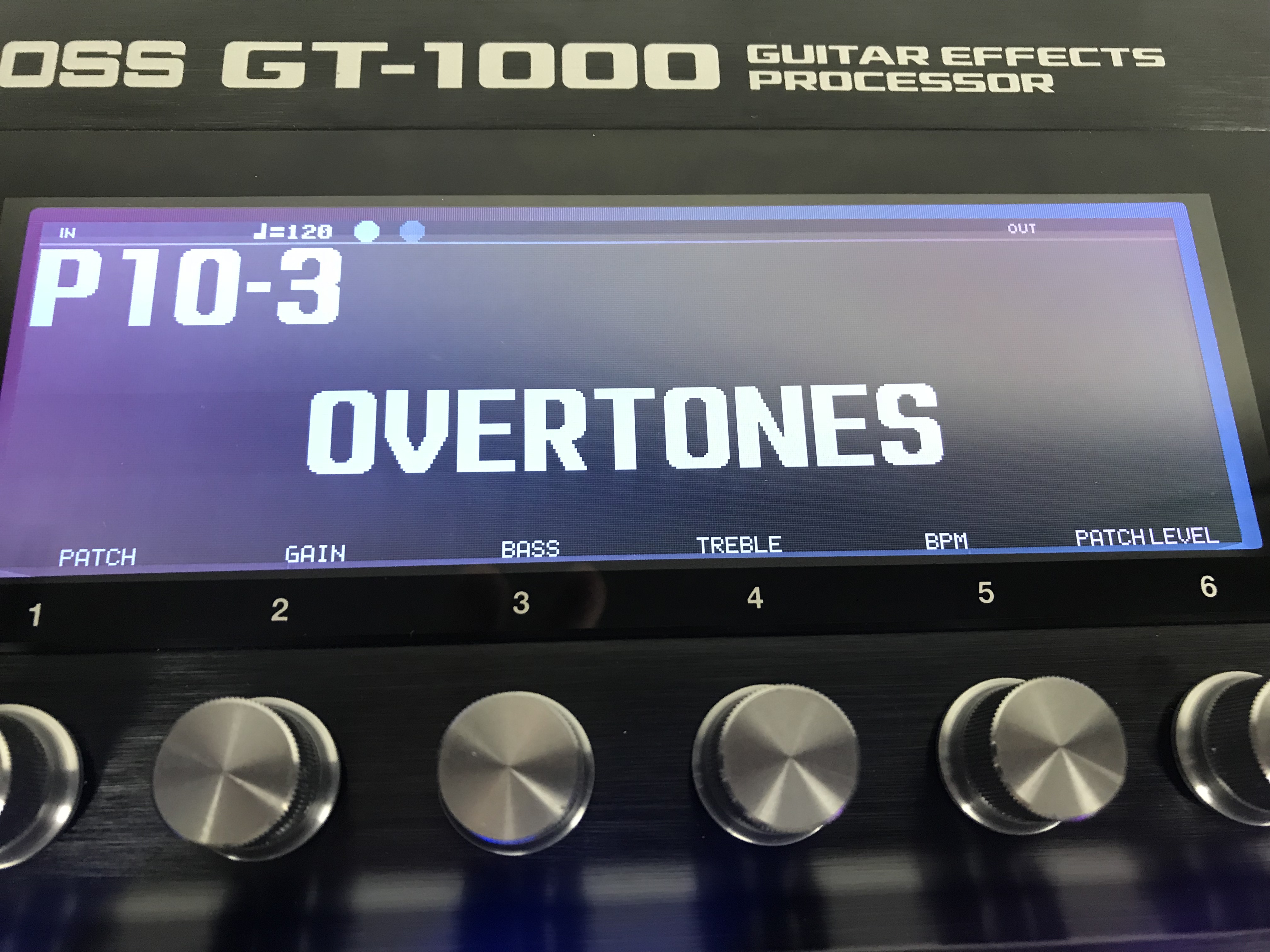 Boss GT-1000 : BOSS GT-1000 - 8