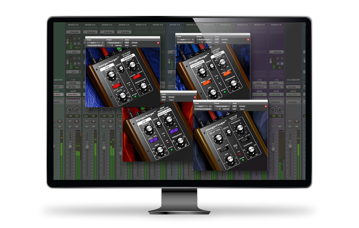 Vends Avid Moogerfooger Bundle