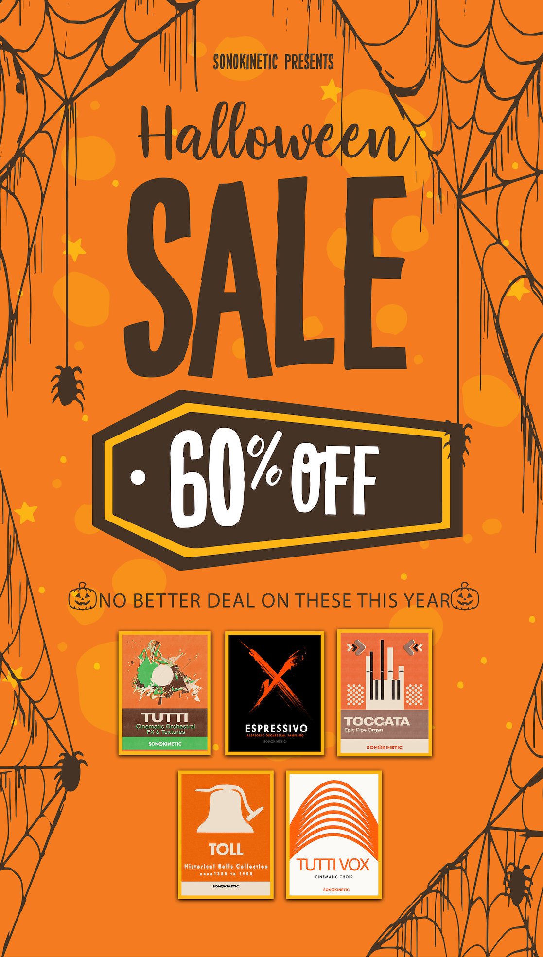 Sonokinetic Halloween Sale