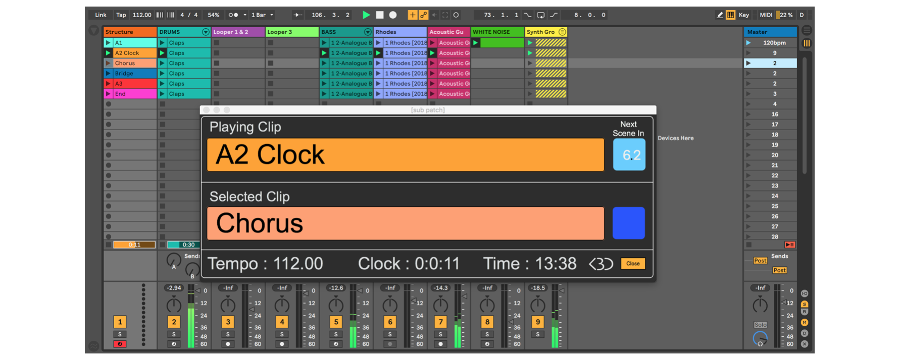 State Of The Scene floating window