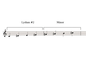 Lydian#2-Minor
