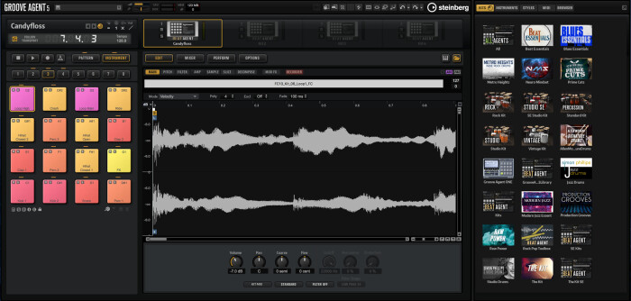 Steinberg Groove Agent 5 : ga5_library_selection Steinberg Groove Agent 5 : ga5_library_selection
