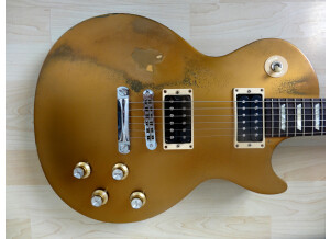 Gibson Les Paul Studio '50s Tribute Humbucker - Satin Gold Top Dark Back (65662)