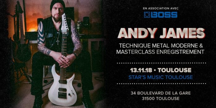 Masterclass Andy James Masterclass Andy James