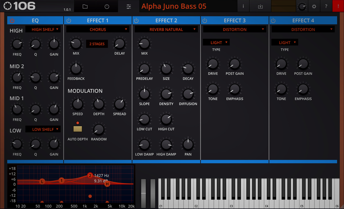 Tracktion Software Corporation Retromod 106 : retromod-106-screen-settings_2x