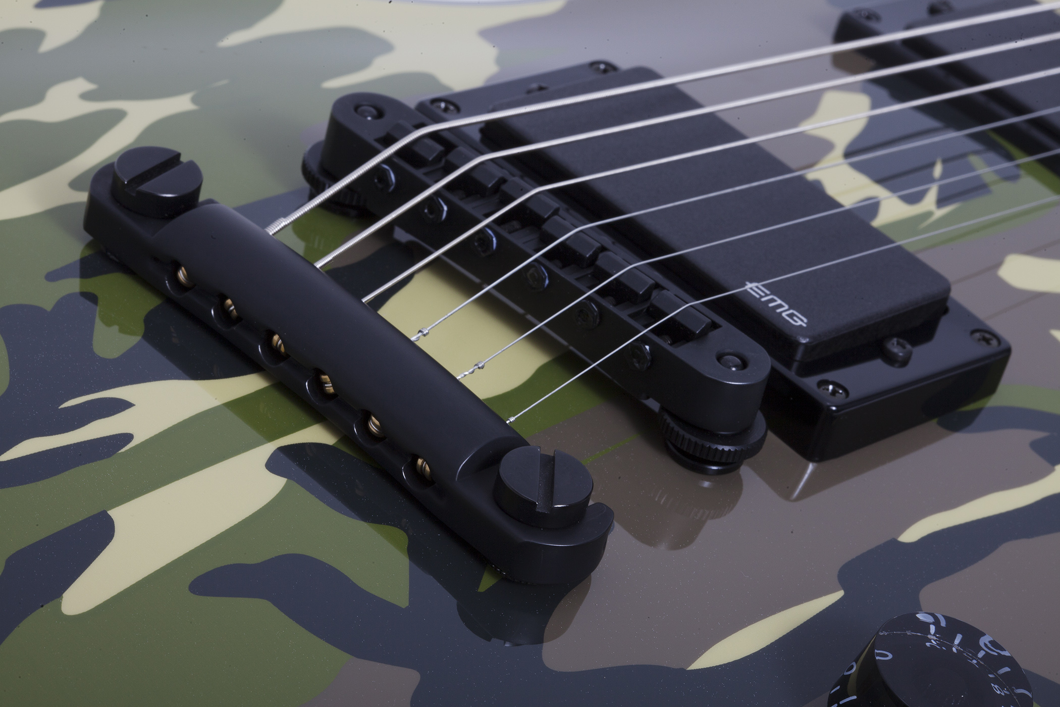 Wylde Audio Odin Grail : Odin Grail Camo Bridge