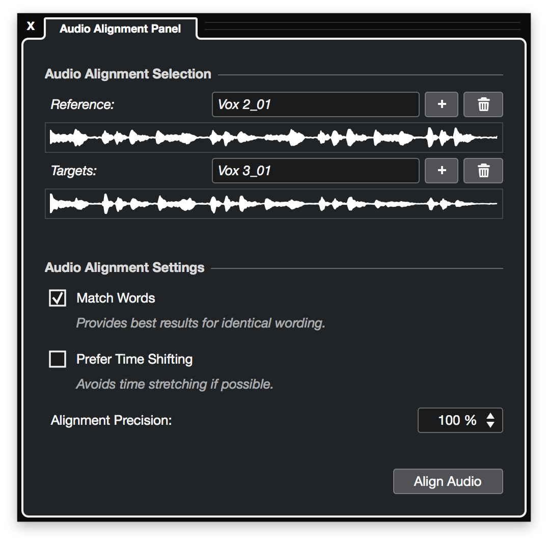 Cubase 10_Audio Alignment
