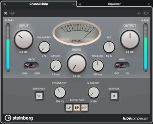 Cubase 10_Channel Strip Tube Cubase 10_Channel Strip Tube
