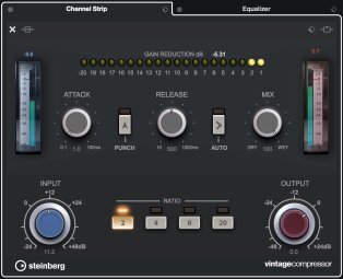 Cubase 10_Channel Strip Vintage Cubase 10_Channel Strip Vintage
