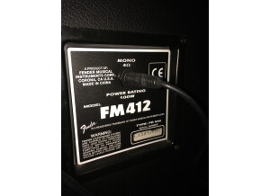 Fender FM 412SL Enclosure