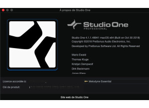 PreSonus Studio One 4 Professional (63880)
