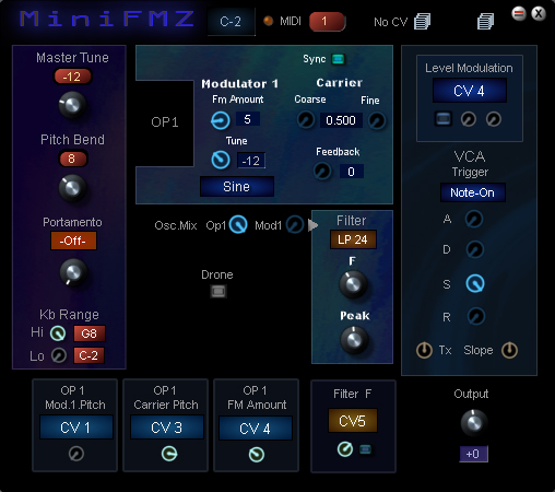 Sonic Core SCOPE Xite-1 : miniFMZ
