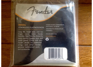 Fender 9050's Stainless Steel Flatwound Bass Strings