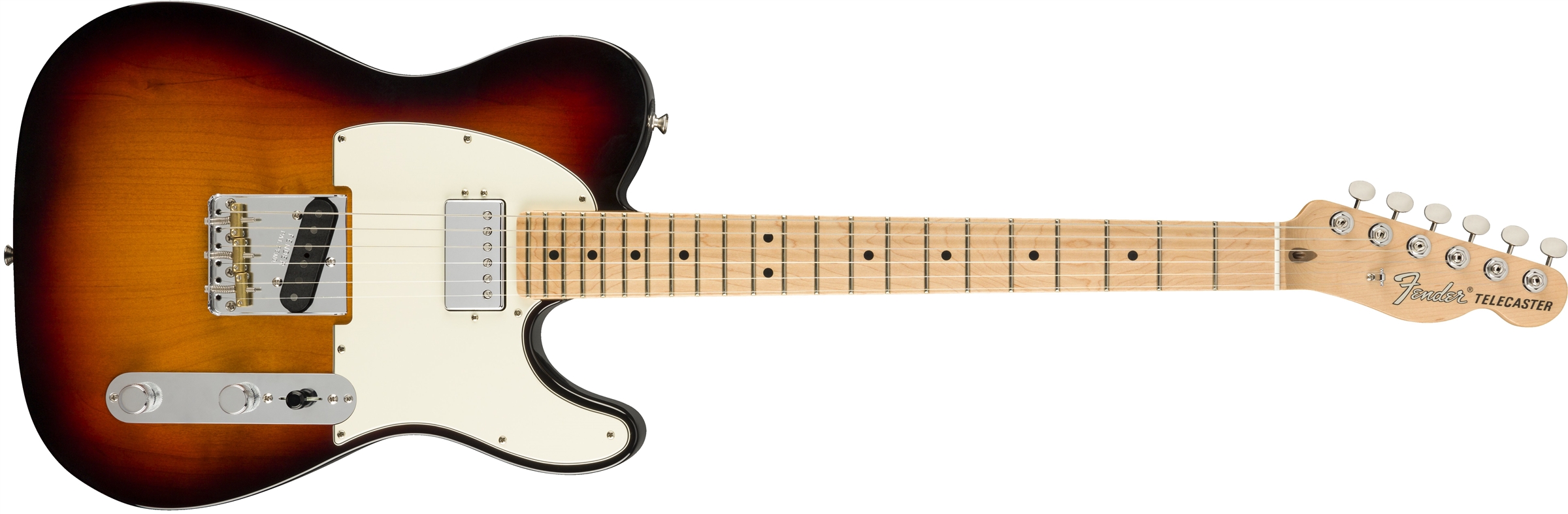 Fender American Performer Telecaster Hum : American Performer Tele Hum 3-Tone Sunburst