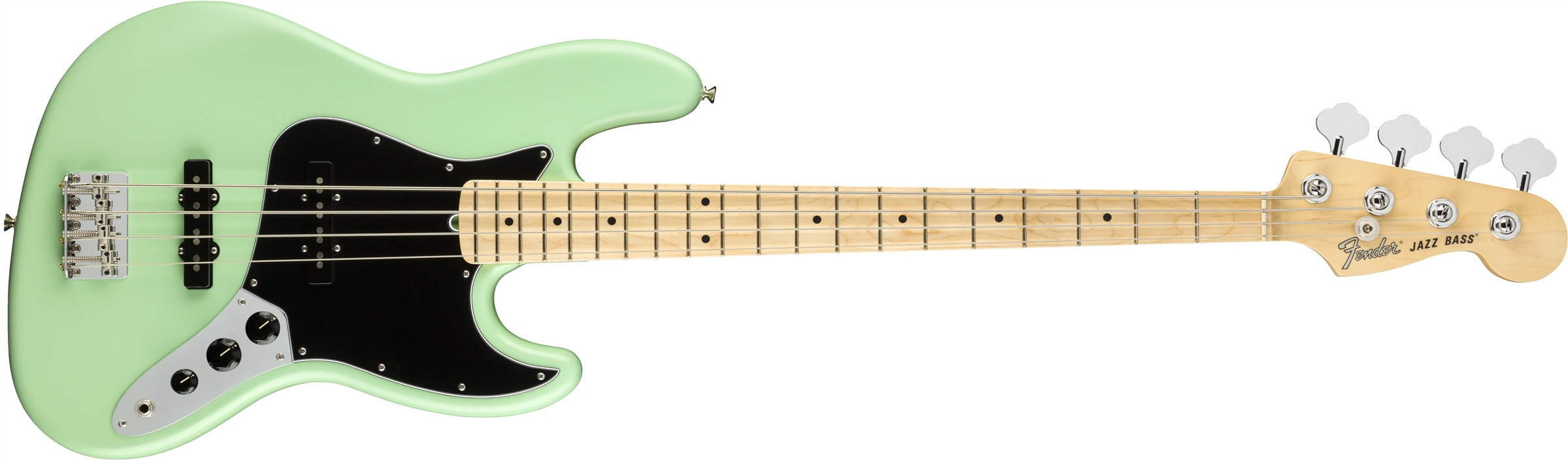 Fender American Performer Jazz Bass : American Performer Jazz Bass Satin Surf Green