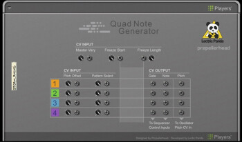 PropellerHead Quad Note Generator : PropellerHead Quad Note Generator (99335)