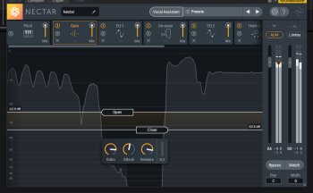 iZotope Nectar 3 : gate iZotope Nectar 3 : gate