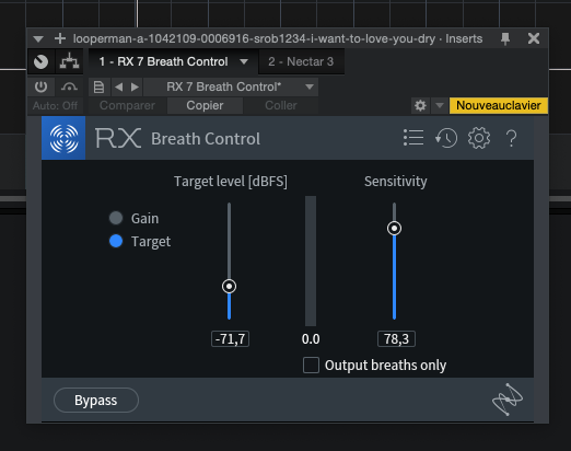 iZotope Nectar 3 : rxbreath