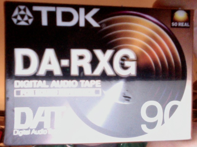 Vends cassette DAT neuve scellée jamais sortie du studio