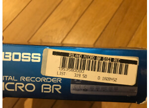 Boss Micro BR Digital Recorder (79050)