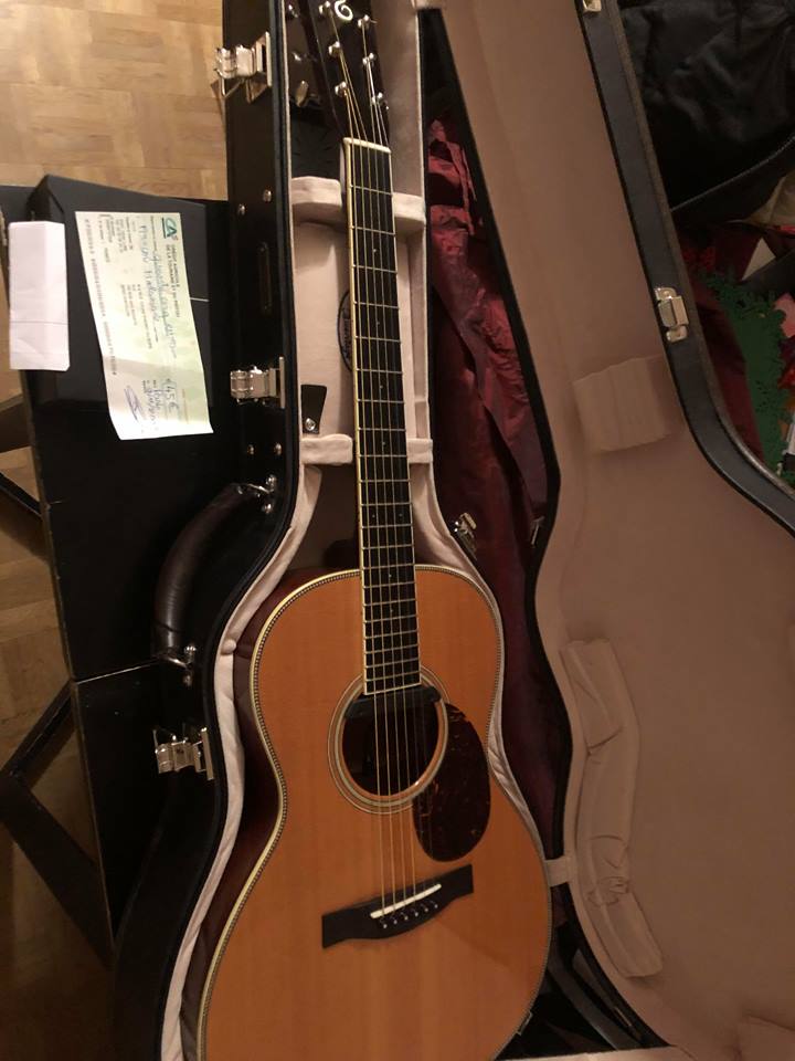 marque de legende "santa-Cruz" model H natural 2013 w/OHSC serial 1436