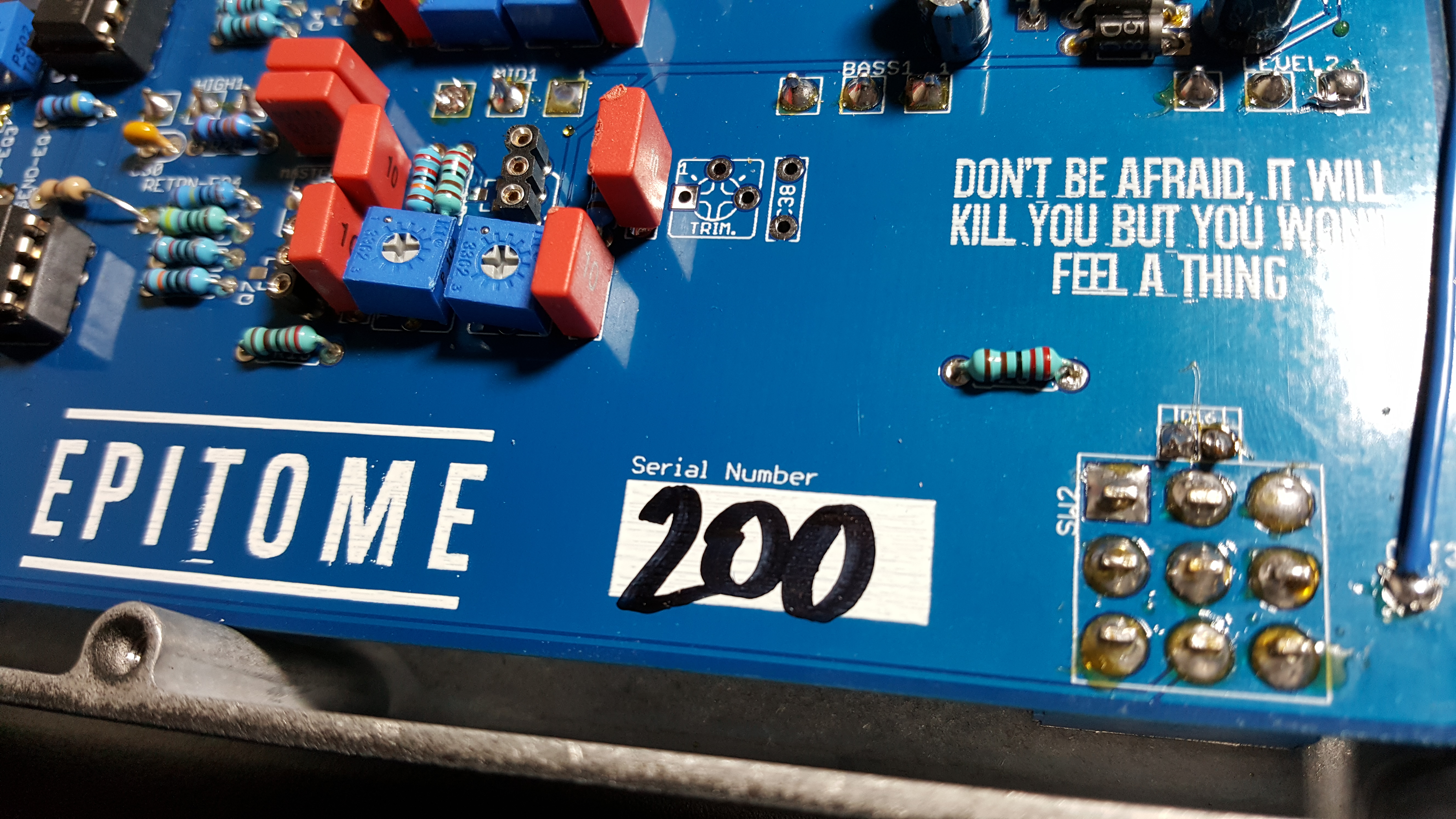 Weber Effects Plexi CM Epitome : Test Epitome 13