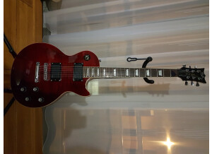 SR Guitars SRLP Origin - Trans Dark Red Flamed (17519)