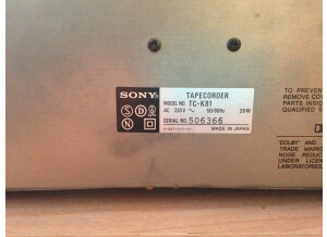 Sony TC-K590