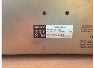 Sony TC-K590 (56177)