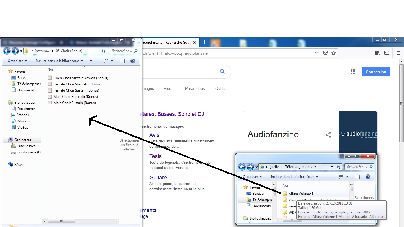 3 glisser deposer la banque alura qui ne peut normalement n etre telecharger que par quick load