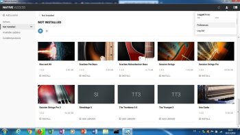 Native Instruments Kontakt 6 : 2 cliquer sur preference Native Instruments Kontakt 6 : 2 cliquer sur preference