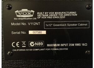 Vox V112NT (66725)