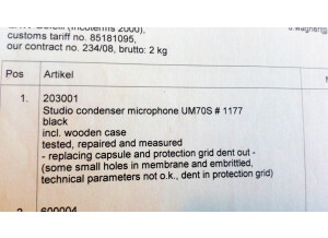Microtech Gefell UM 70S (7147)