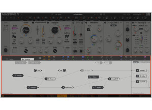 Massive X routing