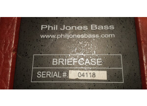Phil Jones Bass Briefcase