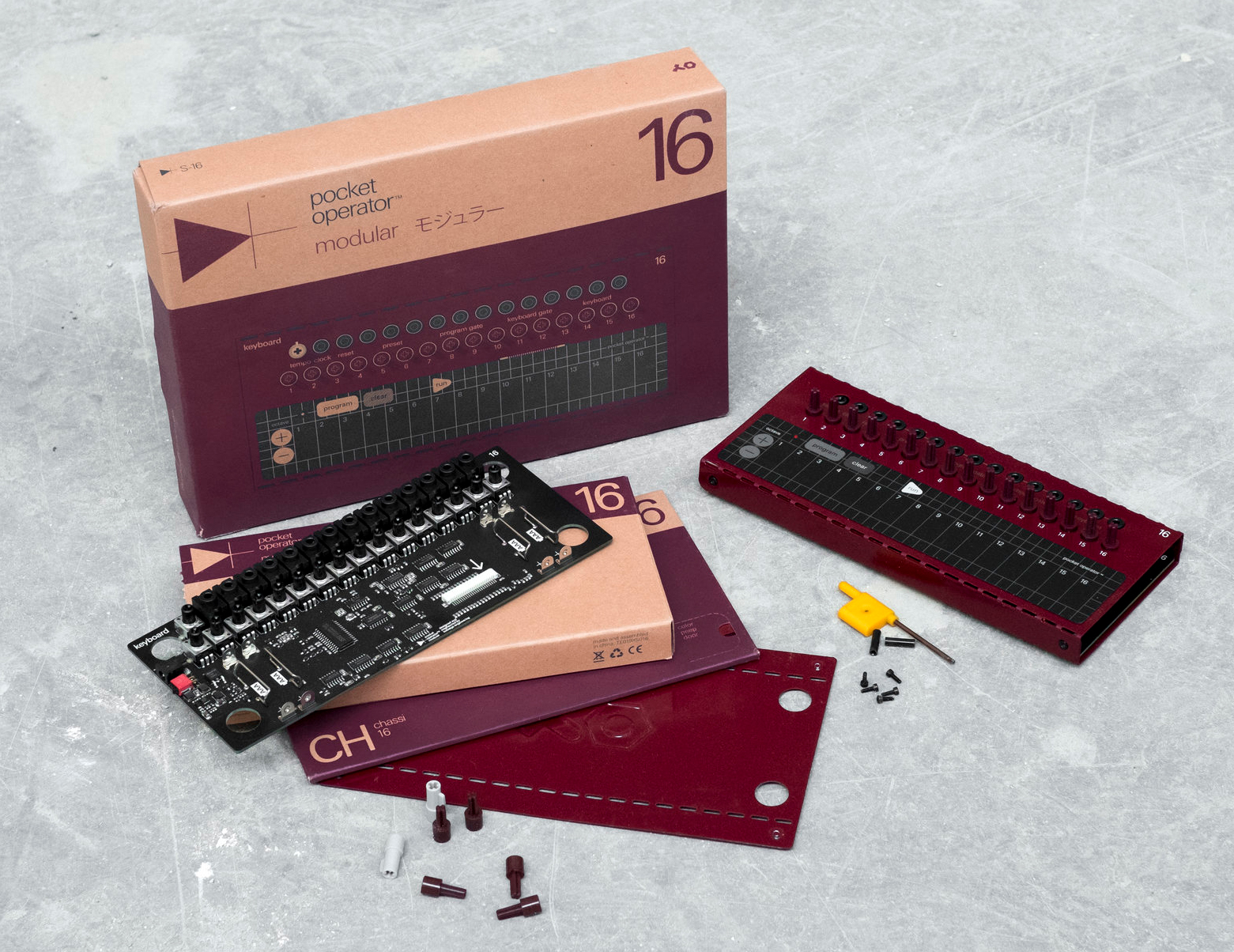 Teenage Engineering Pocket Operator Modular 16 : POM-16-Kit