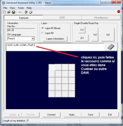 entrez le raccourci clavier entrez le raccourci clavier