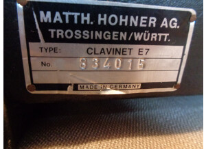 Hohner Clavinet E7 (76714)
