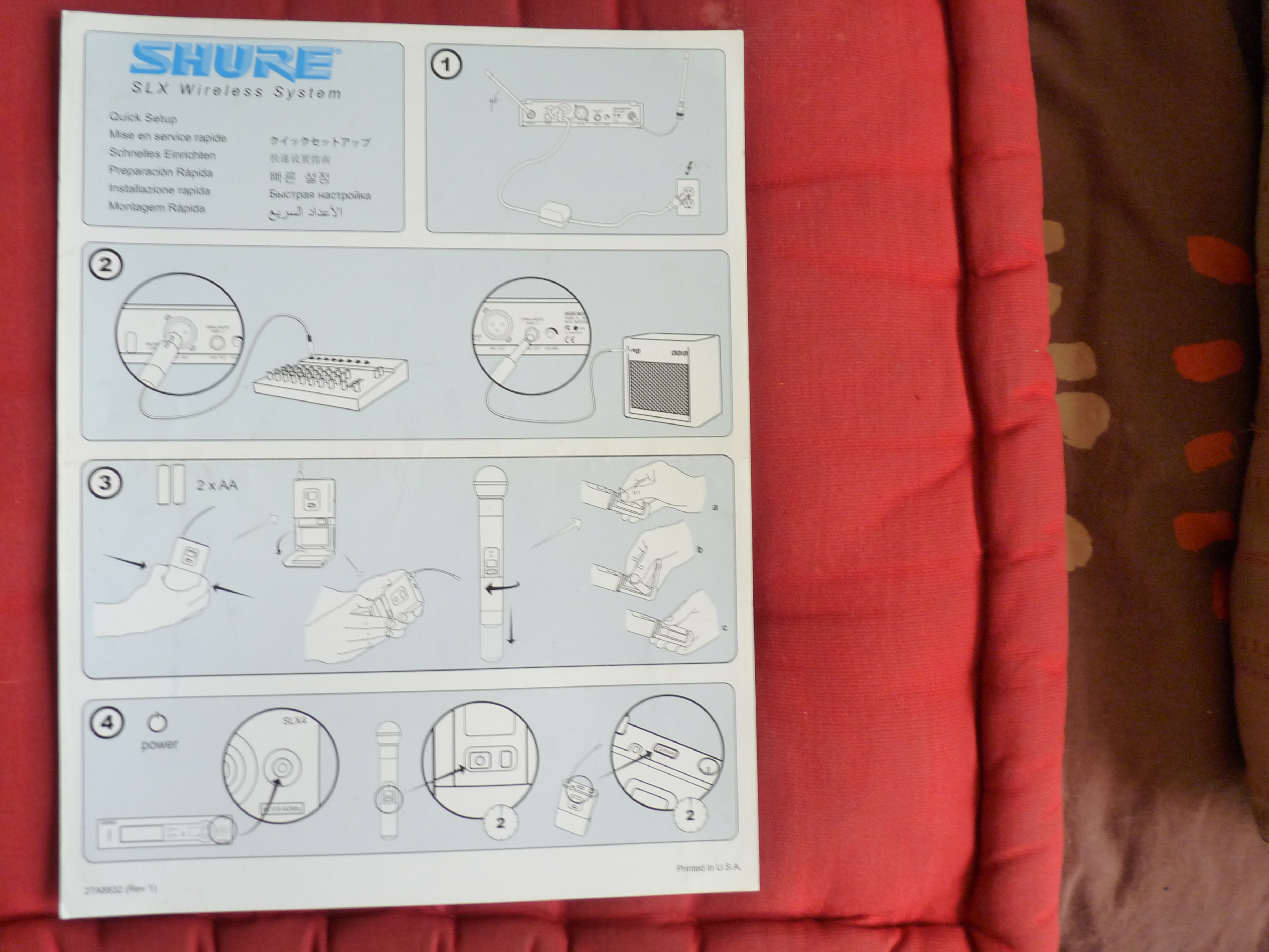 Shure SLX4 (14447)