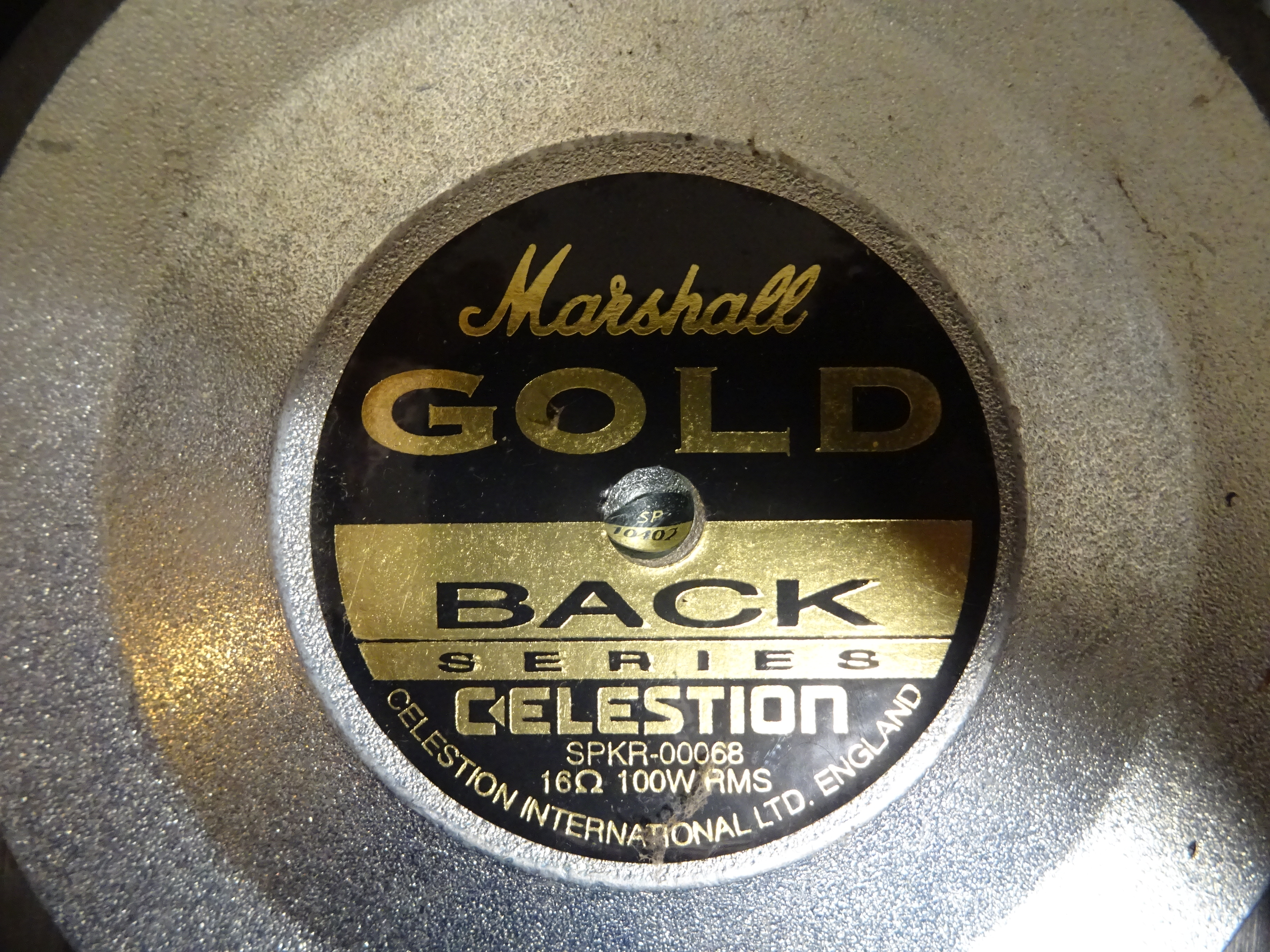 marshall gold back series