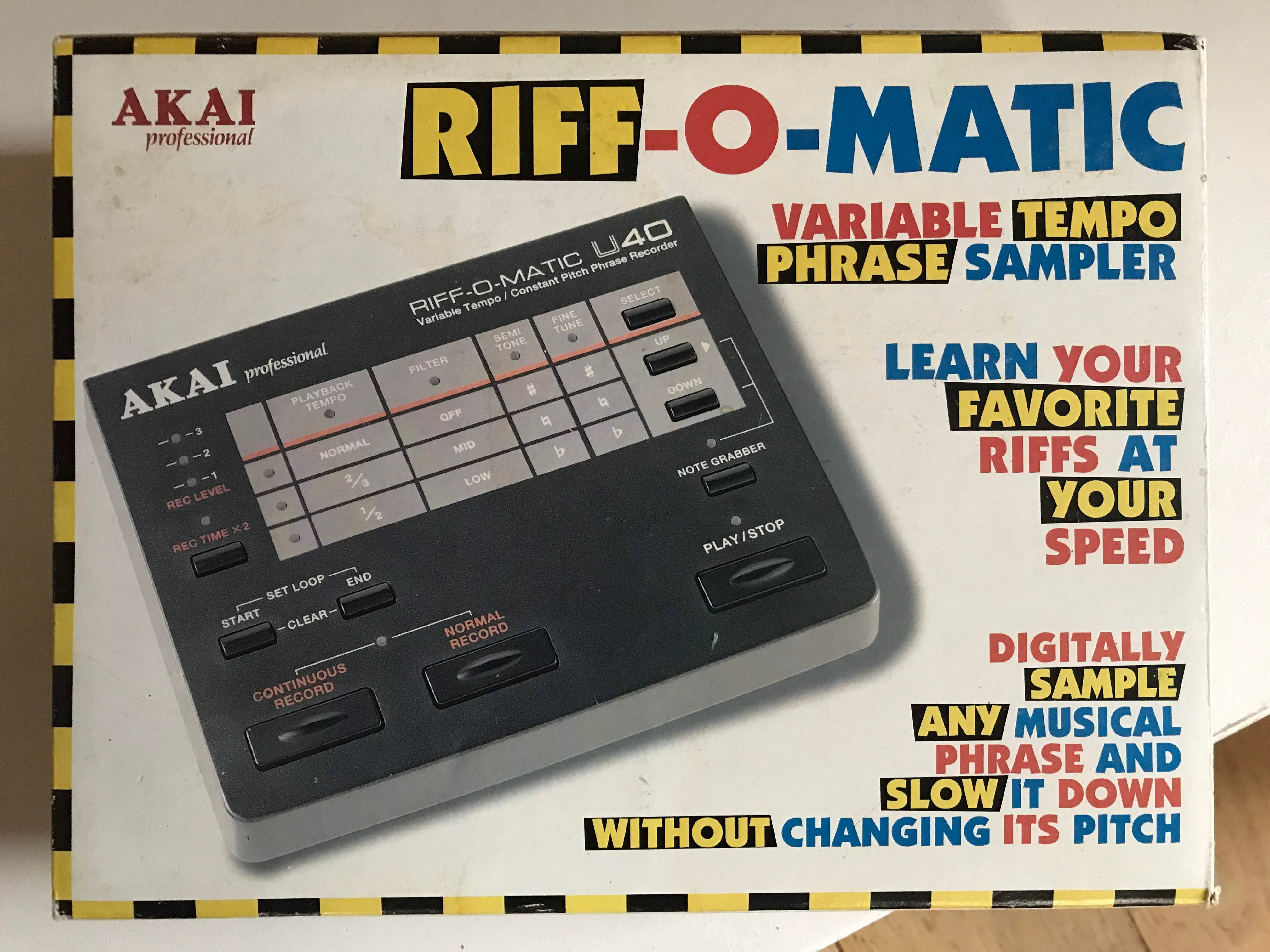 Photos et images Akai Professional Riff-O-Matic U40 - Audiofanzine