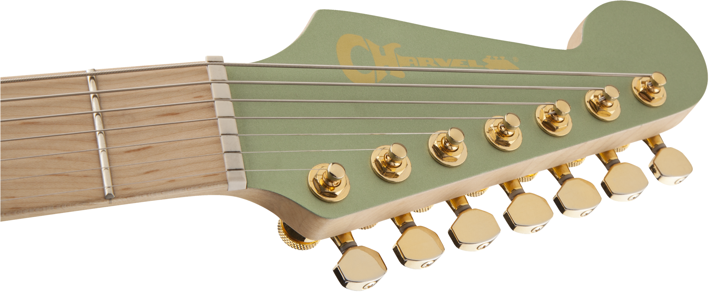 Charvel Angel Vivaldi Signature DK24-7 Nova : Charvel Angel Vivaldi Signature DK24-7 Nova (Headstock)