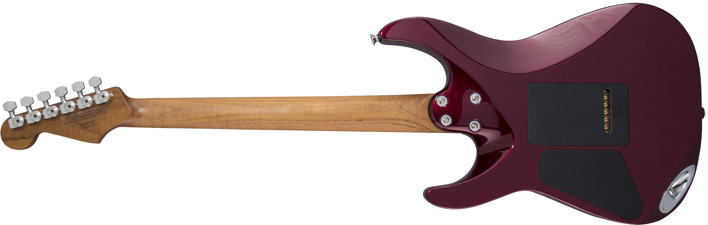 Charvel USA Select DK24 HH 2PT CM : Charvel USA Select DK24 HH 2PT CM (Back)