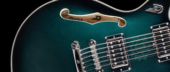Duesenberg Alliance Dropkick Murphys Guitar : ADM Guitar body close 2