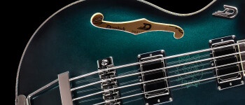 Duesenberg Alliance Dropkick Murphys Bass : ADM bass body close Duesenberg Alliance Dropkick Murphys Bass : ADM bass body close