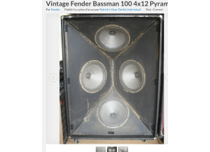 Fender Bassman 100 4x12 (Silverface) (98670)