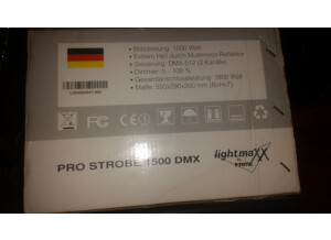 Lightmaxx Pro Strobe 1500 MkII